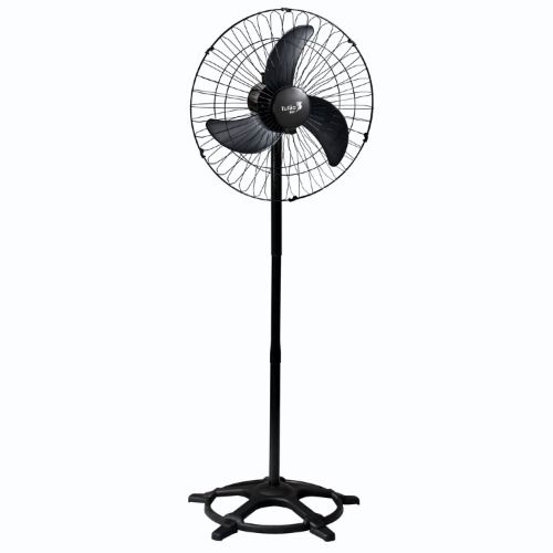 Ventilador De Coluna Oscilante Preto Tufão 60cm Bivolt